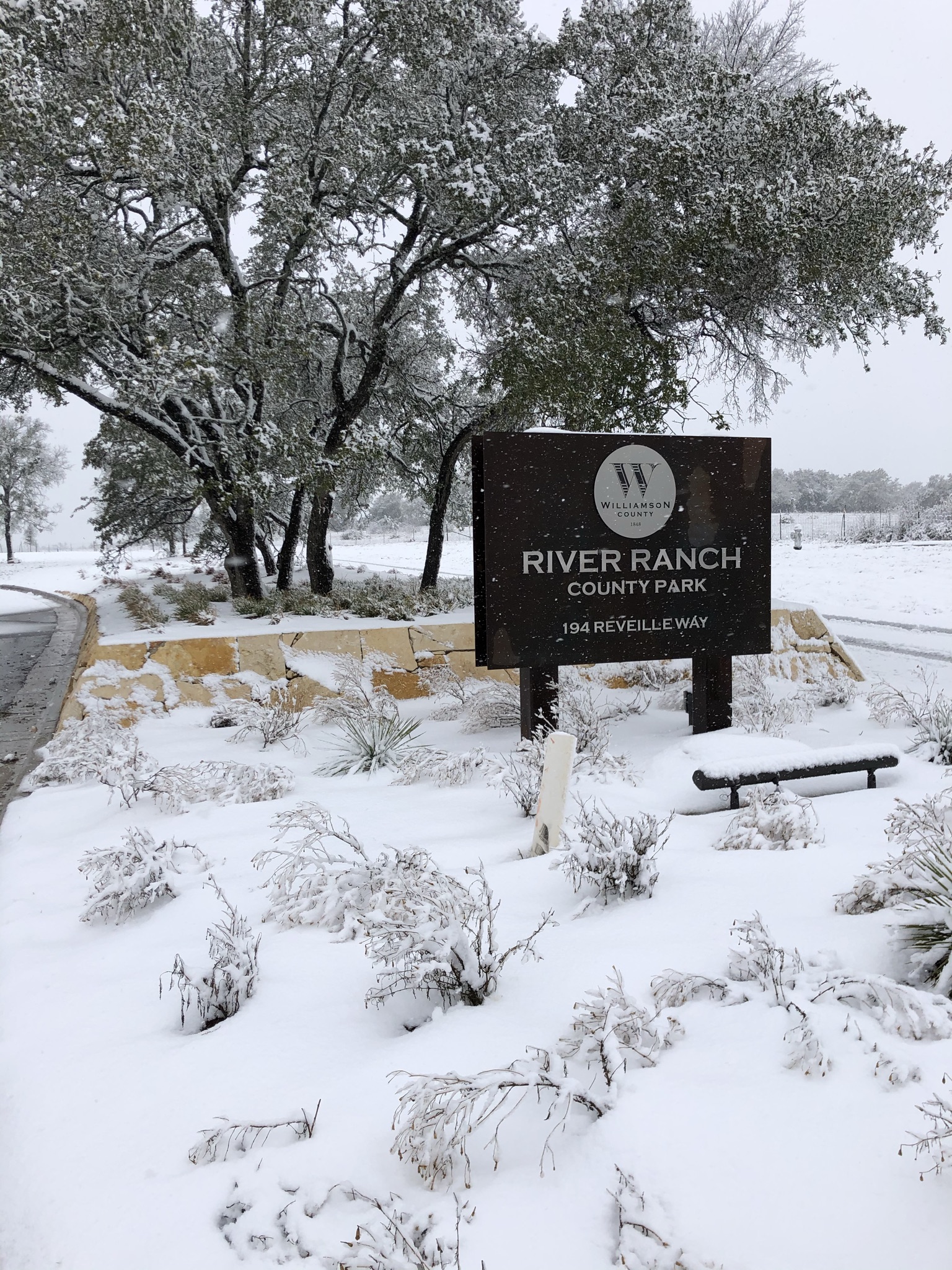 River Ranch County Park snow 2021 (5)